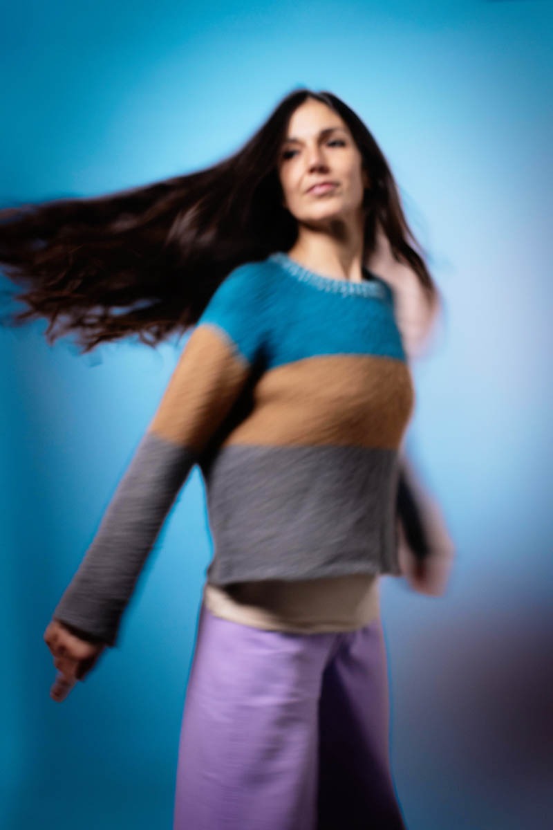 Cinzia Aliotta sorridente, primo piano